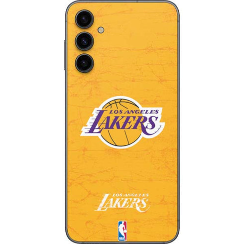NBA Los Angeles Lakers Distressed Galaxy A14 5G Skin